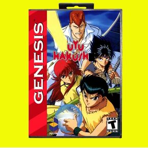 YuYuu Hakushoo Game Cartridge 16 Bit MD Game Card With Retail Box For Sega Mega Drive