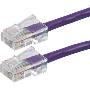 Buhbo 0.5 ft (6-inch) Cat5E UTP Ethernet Network Non Booted Cable (10-Pack)