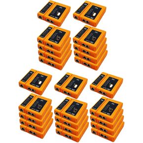 iMBAPrice (Pack of 25) RJ45/RJ11/RJ12/CAT5/CAT6/ UTP Network Lan Cable Tester Test Tool