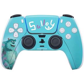 Skinit Decal Gaming Skin Compatible with PS5 Controller - Officially Licensed Disney Monsters Inc. Scream Canister Design
