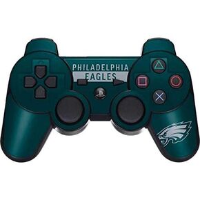 Skinit Decal Gaming Skin Compatible with PS3 Dual Shock Wireless Controller - Officially Licensed NFL Philadelphia Eagles Green Performance Series Design