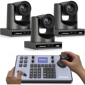 4K HDMI/IP/USB PTZ Camera 20x حزمة مع لوحة مفاتيح POE PTZ Controller ، كاميرا تتبع Adality PTZ Auto ، 1/1.8 "