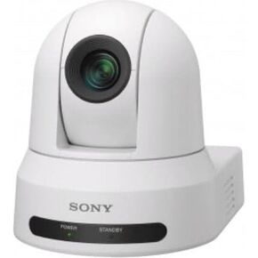 Sony Pro SRG-X40UHW.UC Standard PTZ Camera, White; Simple UVC or HDMI Connection; 30x Optical Zoom; 1/2.5" CMOS; DC 12V; 3840 x 2160 Max Resolution; Auto/Manual Focus; Day/Night; Image Stabilizer