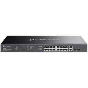TP-Link Omada 20 Ports Gigabit Easy Managed Switch 16-Port PoE+, 250W PoE Budget, 2X Gigabit RJ45+2 X Gigabit SFP, Auto Recovery, Port Isolation, SDN, VLAN, Centralized Cloud Management (ES220GMP)