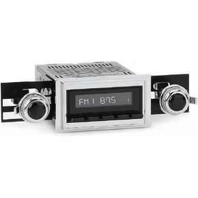 RetroRadio Compatible with 1972-76 Chevrolet Corvette Features Include Bluetooth, AUX, AM/FM LAB-M1-118-53P-73PC