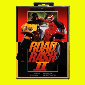 Road Rash 2 Game Cartridge 16 Bit MD Game مع صندوق بيع بالتجزئة لـ Sega Mega Drive