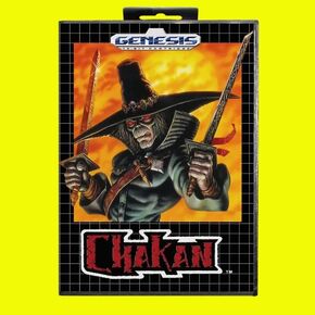 CHAKAN GAME CARTRIDGE 16 BIT MD GAME مع صندوق البيع بالتجزئة لـ Sega Mega Drive