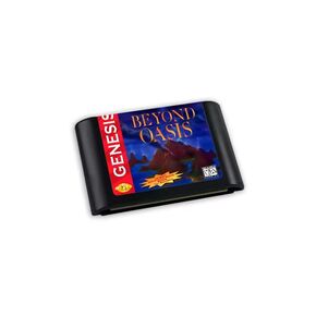 Beyond Oasis 16bit game card for Sega Genesis Megadrive video game consoles