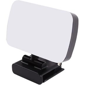 NUOBESTY Video Conference LED Clip Light Brightness Rotatable Vertical Portable Lighting for Laptop Streaming Meetings Levels of Brightness for Enhanced