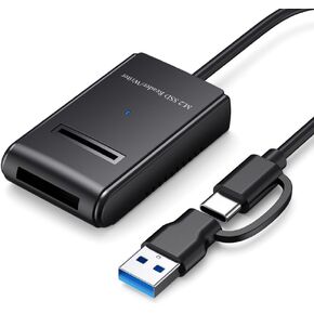 NFHK USB 3.0 USB-C Type-C Type-A to NVME M-Key M.2 NGFF SATA SSD Docking Aptlizontal Cable Cable RTL9210B STET