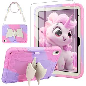 Vofuoe for iPad A16 Case Generation 2025 ، لحالة الجيل العاشر iPad 2022
