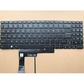 Original New for MSI Pulse GL66 11UGKV 11UGKV-001 15.6" FHD 144Hz Gaming Laptop RGB Backlit Gaming Keyboard