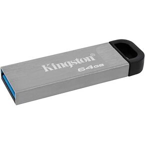 Kingston DataTraveler Kyson 64GB USB 3.2 Metal Flash Drive (DTKN/64GB)