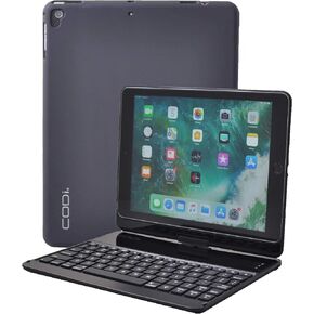 CODI Bluetooth Backboard Backboard Case لنماذج iPad 9.7 - عرض دوار 360 درجة وإغلاق آمن مع وظائف الغطاء الذكي (C30708503)