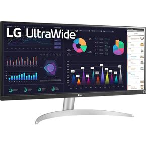LG 29" 29BQ650-W Monitor,AMD Free Sync,HDR 10, Picture Mode, TILT, Height,Swivel