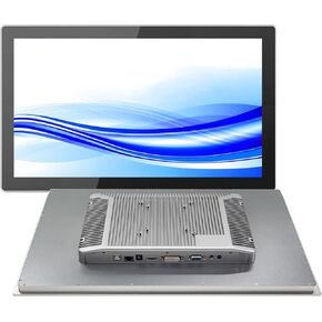 GrenTouch 21.5 Inch 10 Points Touch Screen LCD Monitor Aluminum Case - Embedded Touchscreen Monitor for Industrial, Medical, Retail