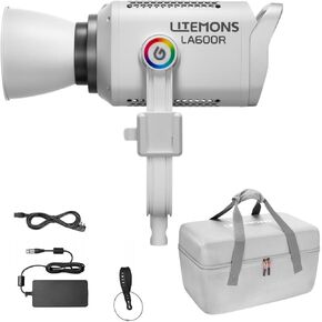 Godox Litemons LA600R RGB LED Video Light Kit with Carry Bag