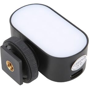 aqxreight Portable RGB LED Fill Light for Vlogging, Live Streaming and Online Meetings