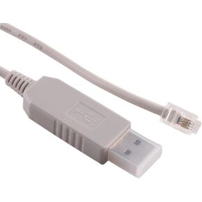 USB to RJ9 4P4C RS232 Serial Control Cable for Equatorial Telescope IEQ30 Cem25 CEM60 IEQ45(1.8M)
