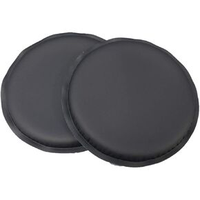 Gaming Super Comfy Palm/Wrist Gel Pads for Notebook, Netbook, and Laptop (3.5x4.5 Pair, Black)