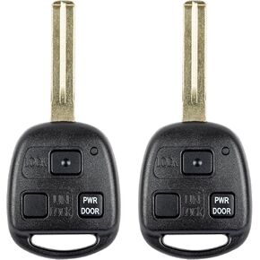 استبدال مفتاح FOB لعام 2004-2006 RX330/ 07-09 RX350/ 06-08 RX400H/ 10 RX450H CAR التحكم عن بُعد ، HYQ12BBT ، 3 أزرار ، 2 مساءً