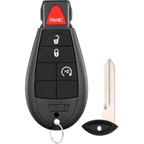 Keyless Entry Control Key Fob Replacement Fits for Dodge Ram 1500 2013 2014 2015 2015 2016 2017 2018 2019 2020 2021 Dodge Ram 2500 3500 4500 5500 2013-2018 Car Keyless Entry Remote GQ4-53T