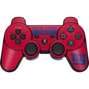 Skinit Decal Gaming Skin Compatible with PS3 Dual Shock Wireless Controller - Officially Licensed NFL New York Giants Red Performance Series Design