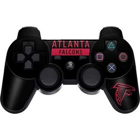 Skinit Skinit Gaming Gaming Skin متوافق مع وحدة التحكم اللاسلكية Dual Frack PS3 - تصميم سلسلة الأداء الأسود المرخص رسميًا