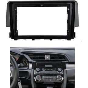 يناسب Honda Civic 2016-2019 Car Radio Stereo Frashio Frame Double DIN