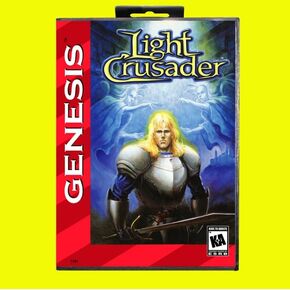 Light Crusader Game Cartridge 16 Bit MD Game Card With Retail Box For Sega Mega Drive