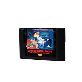 Wonder Boy in Monster World 16bit game cartridge for Sega Genesis Megadrive video game consoles