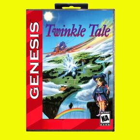 Twinkle Tale Game Cartridge 16 Bit MD Game Card With Retail Box For Sega Mega Drive
