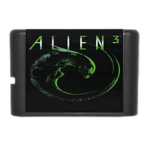 Alien 3 16bit game cartridge for Sega Genesis Megadrive video game consoles