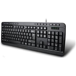 Adesso Keyboard AKB-132UB USB Desktop Multimedia Keyboard - NEW - Retail - AKB-132UB