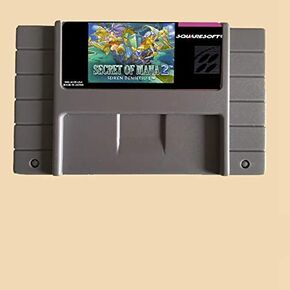Royal Retro Secret of mana 2 46 Pin 16 Bit Grey Game Card For USA NTSC Game Player