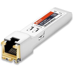 SFP to RJ45 Copper Module - 1.25G SFP-T, 1000BASE-T Mini-GBIC Gigabit Transceiver GLC-T/SFP-GE-T up to 100m(2pcs)