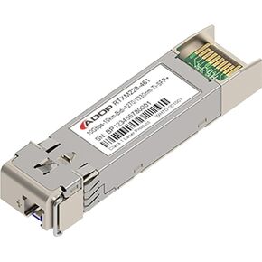 SFP-10G-BXU Compatible 10GBASE-BX10-U SFP+ 1270nm-TX/1330nm-RX 10km DOM Simplex LC SMF Transceiver Module(1270nm-TX 1330nm-RX)