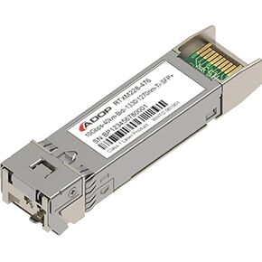 SFP-10G-BX40U Compatible 10GBASE-BX40-U SFP+ 1270nm-TX/1330nm-RX 40km DOM Simplex LC SMF Transceiver Module(1330nm-TX 1270nm-RX)