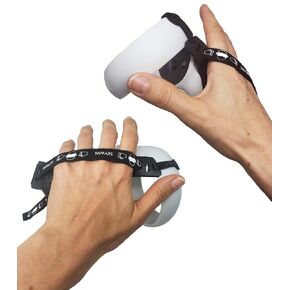 Skywin Grips for Controllers - Anti Drop Touch Controller Grips for Oculus Controllers - Compatible with Oculus Quest 2 VR Controllers