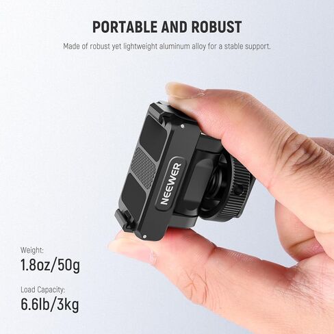 محول جبل مغناطيسي تم ترقيته المتوافق مع DJI Osmo Action 5 Pro/4/3 ، إكسسوارات مدونة الكاميرا السريعة لإجراءات الإصدار مع ترايبود 1/4 بوصة ، AC011 in Kuwait