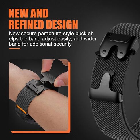 Elastic Bands for Samsung Galaxy Watch 7 6 5 4 FE Band 40mm 44mm/Watch 6 4 Classic Bands 47mm 43mm 42mm 46mm/5 Pro 45mm/Active 2 Men Women,20mm Parachute Buckle Stretchy Fabric Nylon Sport Strap in Saudi Arabia