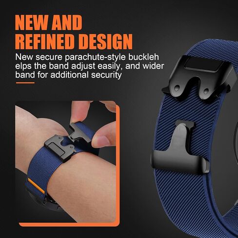نطاقات مرنة لـ Samsung Galaxy Watch 7 6 5 4 Fe Band 40mm 44mm/Watch 6 4 فرق كلاسيكية 47 مم 43 ملم 46 مم/5 Pro 45mm/نشط 2 رجل من الرجال ، 20 مم المظلة المظلي in Kuwait