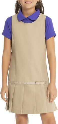 Classroom School Uniforms Girls' Pleated Bow Jumper in Kuwait