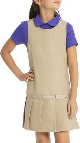 Classroom School Uniforms Girls' Pleated Bow Jumper in Kuwait