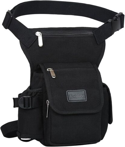 Eshow الرجال قطرة الساق الحقيبة أدوات أكياس التكتيكية حقيبة الساق حزمة مراوح الفخذ أكياس دراجة الدراجات الورك حقيبة قماش الخصر حزم in Kuwait