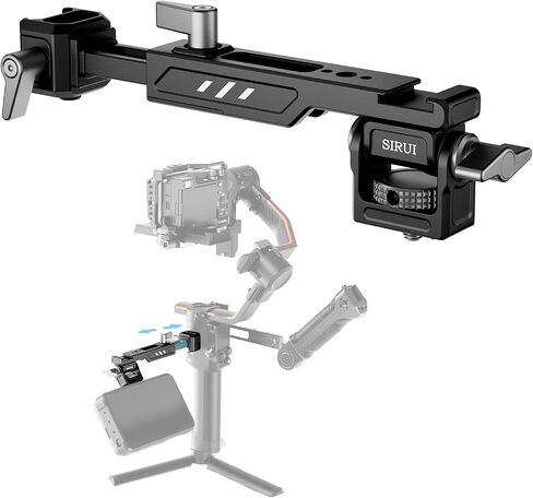 مقبض يد بمشبك ناتو قابل للتعديل من SIRUI لـ DJI Gimbals، مقبض حبال من السيليكون لـ DJI RS 3 Mini، RS 3، RS 3 Pro، RS 2، RSC 2، مثبت Ronin-S، ملحقات جيمبال تحميل 17.6 رطل، SC-ASH in Saudi Arabia