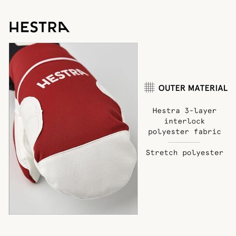 Hestra Comfort Tracker Mitt, Warm Cross-Country Windproof Insulated Ski Touring Mitten­ in Saudi Arabia