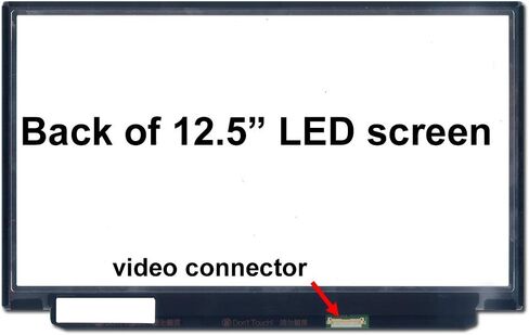 Screenarama استبدال الشاشة الجديدة لـ HP EliteBook 820 G4 ، HD 1366x768 ، Matte ، LCD LED مع أدوات in Kuwait