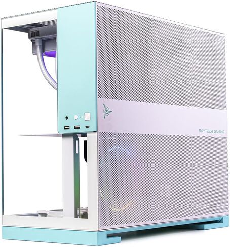 Skytech Gaming Shadow Desktop PC ، Ryzen 7 5700 3.7 GHz (4.6GHz Turbo) ، NVIDIA RTX 5060 TI 8GB ، 1TB NVME SSD ، 32GB DDR4 RAM 3200 ، 650W GOLD GOLD ، WI-FI ، WIN 11 in Kuwait
