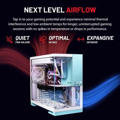 Skytech Gaming Shadow Desktop PC ، Ryzen 7 5700 3.7 GHz (4.6GHz Turbo) ، NVIDIA RTX 5060 TI 8GB ، 1TB NVME SSD ، 32GB DDR4 RAM 3200 ، 650W GOLD GOLD ، WI-FI ، WIN 11 in Kuwait